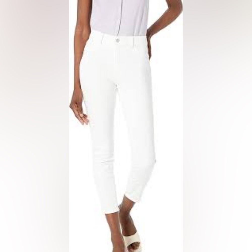 DL 1961 Farrow Skinny Instasculpt Crop Jean in Raw Milk: Size 29.